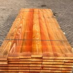 Ca. 83x Douglas Planken Fijnbezaagd, 30x150mm, Lengte 250cm